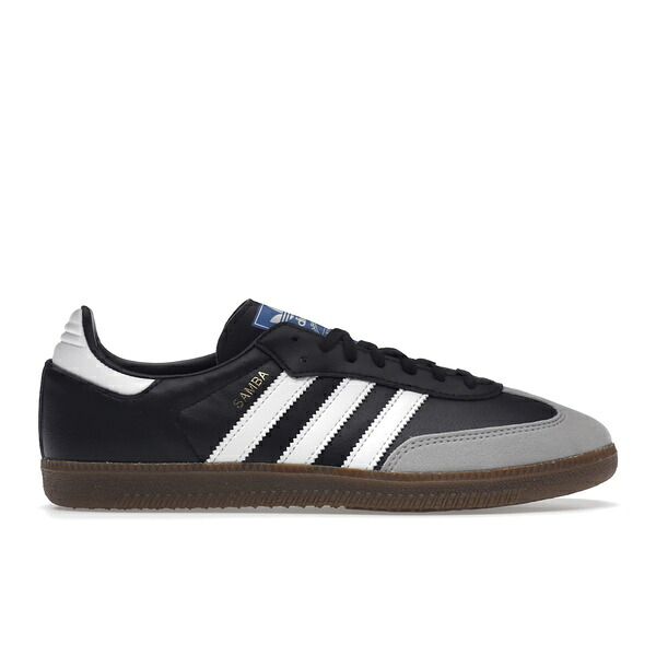 adidas アディダス メンズ スニーカー 【adidas Samba Vegan Black Gum】 サイズ US_5(23.0cm) Cloud White/Core Black/Gum|asty