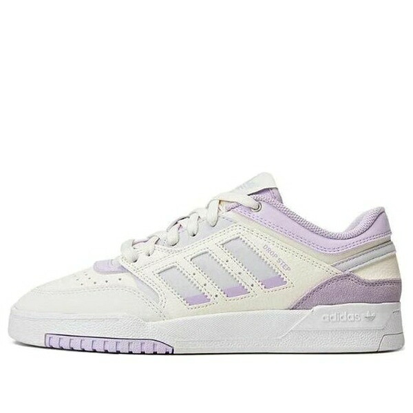 adidas アディダス レディース スニーカー 【(WMNS) adidas Originals Drop Step Low Wdirectional Shoes 'White Purple' IF2691】 サイズ US_W_10|asty