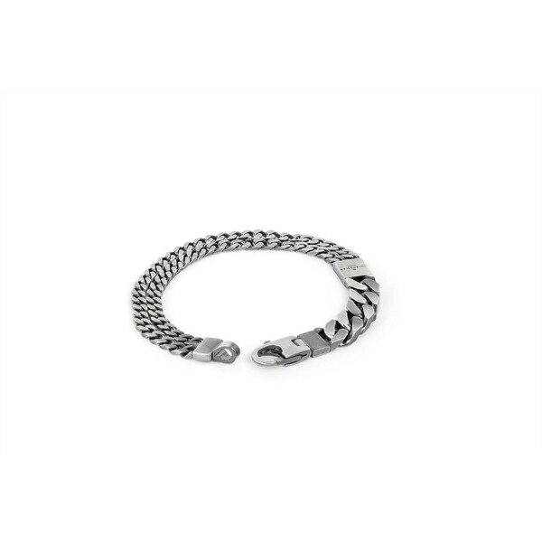 購入いただける tateossian ブレスレット ブランド アクセサリー TATEOSSIAN タテオシアン プレシャスストーン シルバー ノード 半貴石 ブレスレット(モスアゲート)(Mサイズ)