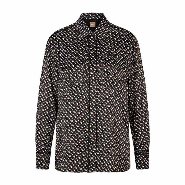 独特の上品 ボス レディース シャツ トップス Boss Biveno Blouse Ld24