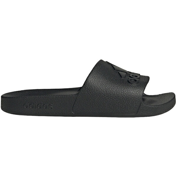 adidas アディダス メンズ スニーカー 【adidas Adilette Aqua Slides Core Black Logo】 サイズ US_12(30.0cm) Core Black/Core Black/Core Black|asty