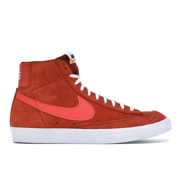 Nike ナイキ メンズ スニーカー 【Nike Blazer Mid 77 Mantra Orange】 サイズ US_8.5(26.5cm) Mantra Orange/Bright Crimson-White｜asty
