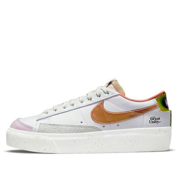 Nike ナイキ レディース スニーカー 【(WMNS) Nike Blazer Low Platform 'The Great Unity' DM5451-611】 サイズ US_5.5(22.5cm)｜asty