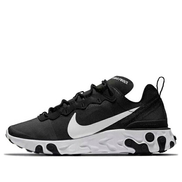 Nike ナイキ レディース スニーカー 【(WMNS) Nike React Element 55 'Black' BQ2728-003】 サイズ US_6(23.0cm)|asty