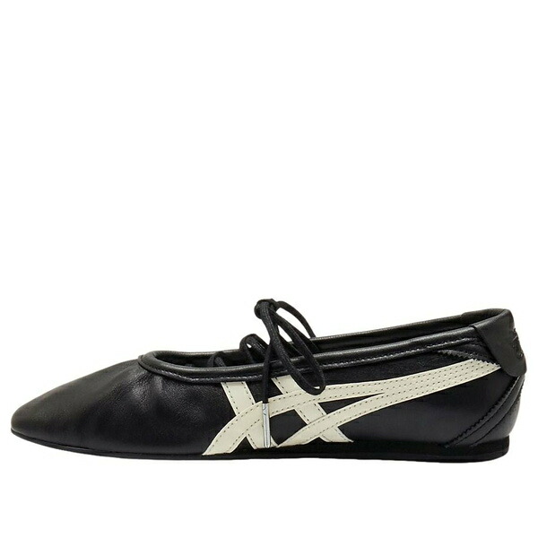 Onitsuka Tiger オニツカタイガー レディース スニーカー 【(WMNS) Onitsuka Tiger Gymnarina 'Black Cream' 1182A704-001】 サイズ US_7.5(24.5cm)｜asty
