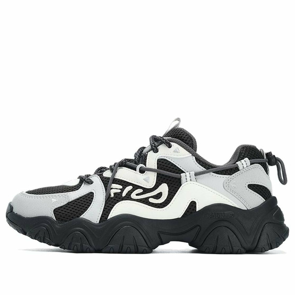FILA フィラ レディース スニーカー 【(WMNS) FILA Fluid 4 Sneakers \'Black Grey White\' F12W332113FFC】 サイズ US_5(22.0cm)｜asty