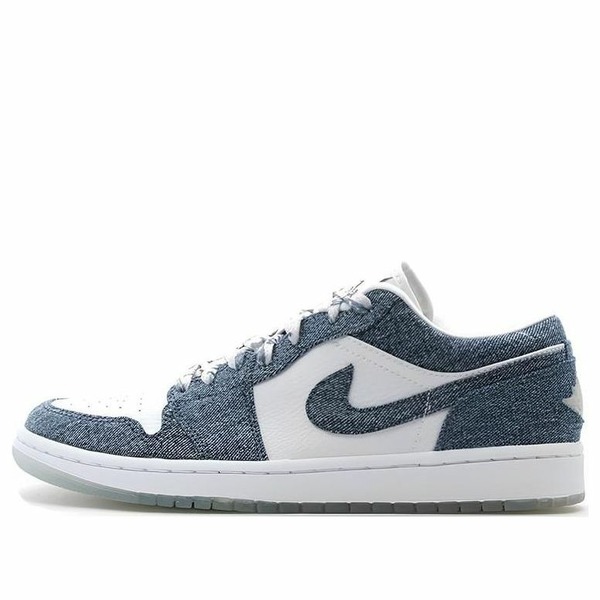 Jordan ジョーダン レディース スニーカー 【(WMNS) Air Jordan 1 Retro Low 'Canvas White Denim' 315921-141】 サイズ US_W_11|asty