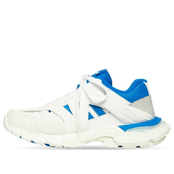 adidas アディダス レディース スニーカー 【(WMNS) adidas Originals x Balenciaga 23FW Track Forum Sneakers 'Grey Royal Blue' 741106W3CZ19040】 サイズ US_7(24.0cm)|asty