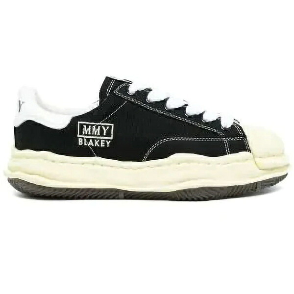 Maison Mihara Yasuhiro ミハラヤスヒロ メンズ スニーカー 【Maison Mihara Yasuhiro Blakey OG Sole Vintage Canvas Low Black】 サイズ US_7(25.0cm) Black|asty