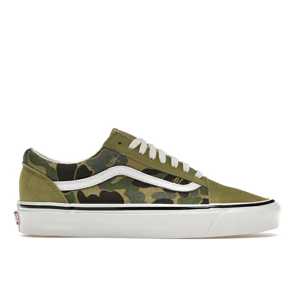 Vans バンズ メンズ スニーカー 【Vans Old Skool 36 DX Bape Green ABC Camo】 サイズ US_10.5(28.5cm) Green/Dark Green/White|asty