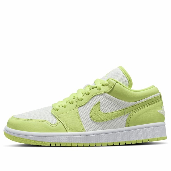 Air Jordan ジョーダン レディース スニーカー Green/Summit White/Limelight 【(WMNS) Air Jordan 1 Low \u0027Limelight\u0027 DH9619-103】  大きさ US_W_12
