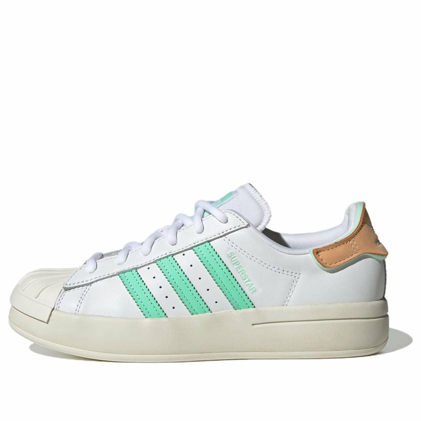adidas アディダス レディース スニーカー Cloud White / Pulse Mint / Off White 【(WMNS) adidas Originals Superstar Ayoon 'Cloud White' HP9583】 サイズ US_7(24.0cm)｜asty
