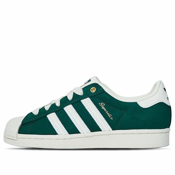 adidas アディダス レディース スニーカー Semi Court Green/Collegiate Green/Off White 【(WMNS) adidas Superstar 'Collegiate Pack Court Green' IF7672】 サイズ US_6.5(23.5cm)｜asty