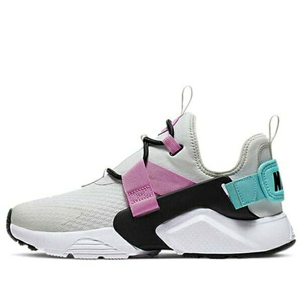 Nike ナイキ レディース スニーカー White/Pink 【(WMNS) Nike Air Huarache City Low \u0027Hyper Jade\u0027 AH6804-014】  大きさ US_5.5(22.5糎)