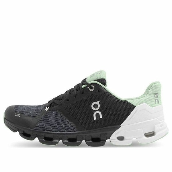 On Running オン ランニング レディース スニーカー Black/White/Green 【(WMNS) On Running Cloudflyer 'Black White Green' 21.99627】 サイズ US_5(22.0cm)｜asty
