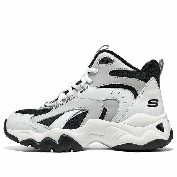 Skechers スケッチャーズ レディース スニーカー White/Grey/Black 【(WMNS) Skechers D\u0027Lites Sneaker \u0027White Grey Black\u0027 168014-WBK】  大きさ US_9(26.0糎)