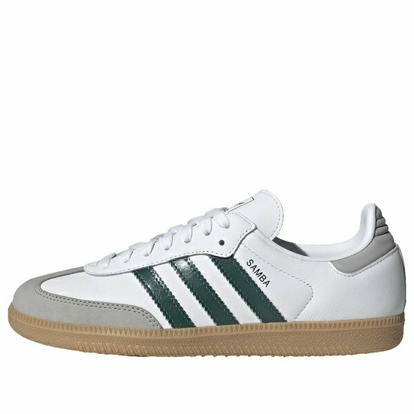adidas アディダス レディース スニーカー Footwear White/Collegiate Green/Grey Two 【(WMNS) adidas Samba OG White Collegiate Green JI2724】  サイズ US_W_10