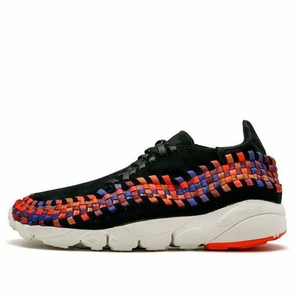 Nike ナイキ メンズ スニーカー 【Nike Air Footscape Woven NM Black Total Crimson 874892-003】  サイズ US_9.5(27.5cm)