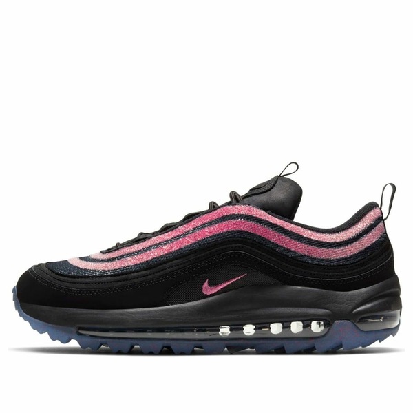 Nike ナイキ メンズ スニーカー 大気圏マックス 【Nike Air Max 97 Golf NRG x Swarovski \u0027Black Oracle Pink\u0027 DB4698-001】  大きさ US_6(24.0糎)