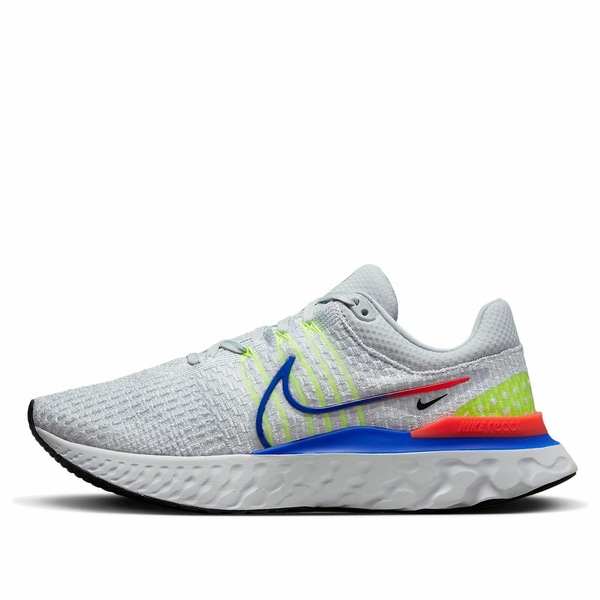 Nike ナイキ メンズ スニーカー 【Nike React Infinity Run Flyknit 3 'Platinum Racer Blue' DX3353-001】 サイズ US_9.5(27.5cm)|asty