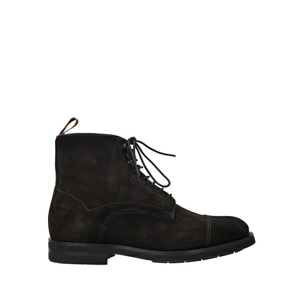 【貨物輸送無料】 サントーニ メンズ ブーツ シューズ Ankle boots Brown