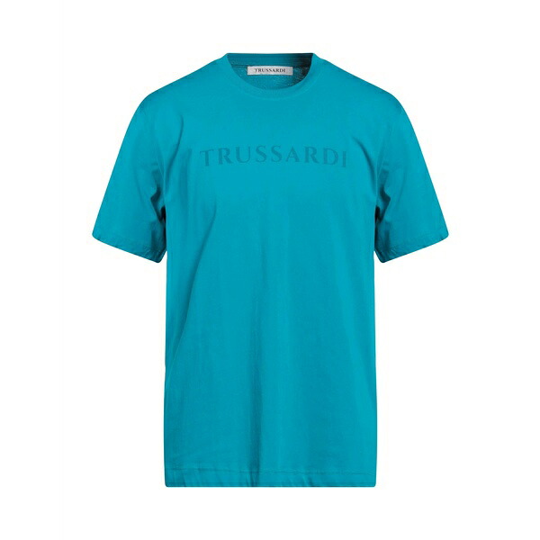 【送料無料】 トラサルディ メンズ Tシャツ トップス T-shirts Azure