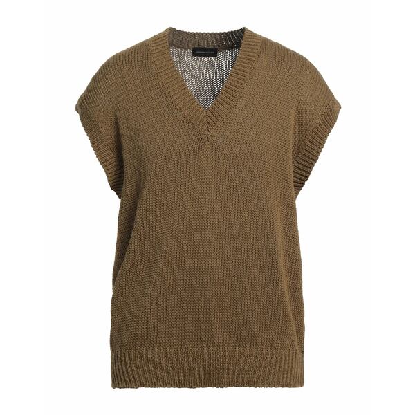 【貨物輸送無料】 ロベルトコリーナ メンズ 編み物\u0026プルオーバー アウター Sweaters Green