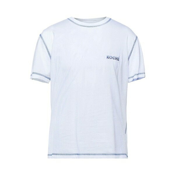 【送料無料】 コッホ メンズ Tシャツ トップス T-shirts White