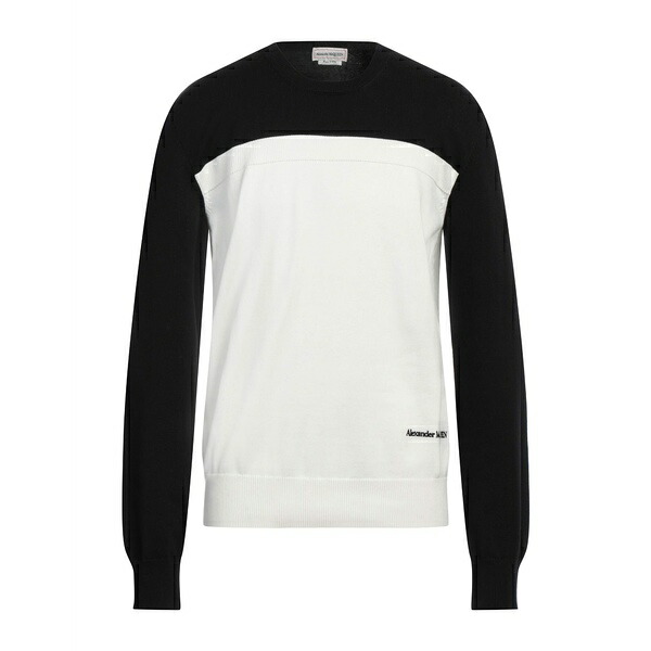 【送料無料】 マックイーン メンズ ニット&セーター アウター Sweaters White