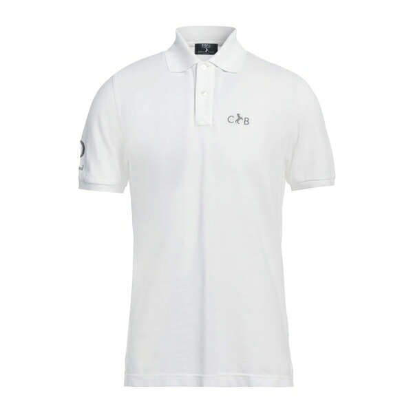 【送料無料】 フェデーリ メンズ Tシャツ トップス Polo shirts White