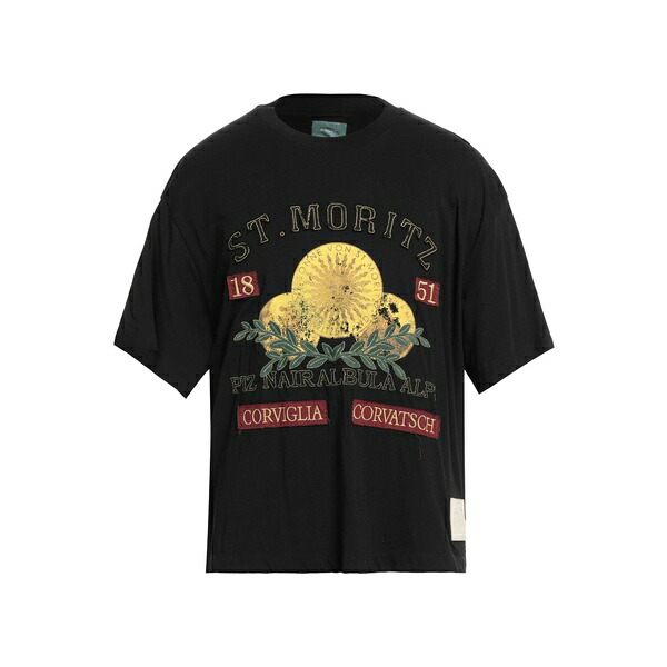 【送料無料】 バリー メンズ Tシャツ トップス T-shirts Black