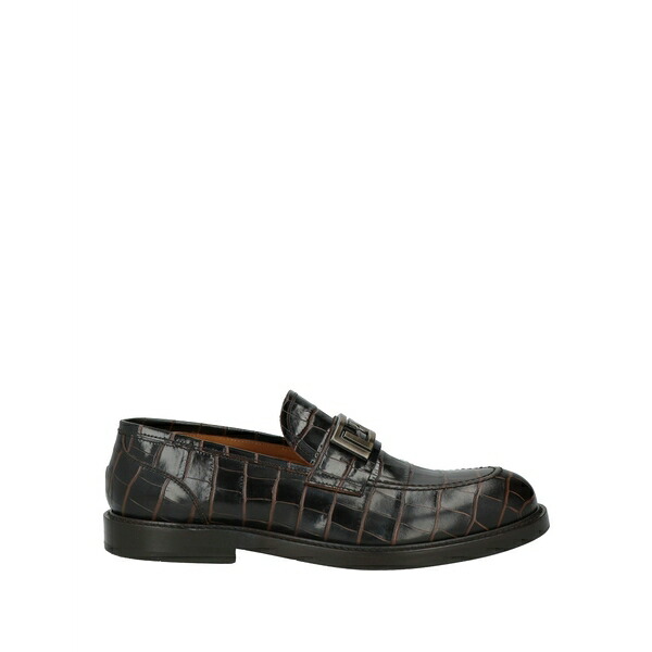 【送料無料】 ジーオーバーニー・コンティー メンズ スリッポン・ローファー シューズ Loafers Brown|asty