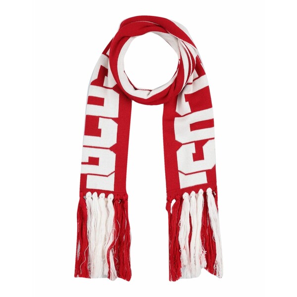 【送料無料】 ジーシーディーエス メンズ マフラー・ストール・スカーフ アクセサリー Scarves Red|asty