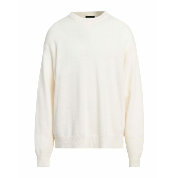 【送料無料】 ロベルトコリーナ メンズ ニット&セーター アウター Sweaters White