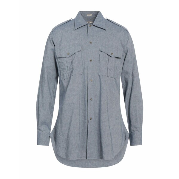 【送料無料】 マッシモ アルバ メンズ シャツ トップス Shirts Blue