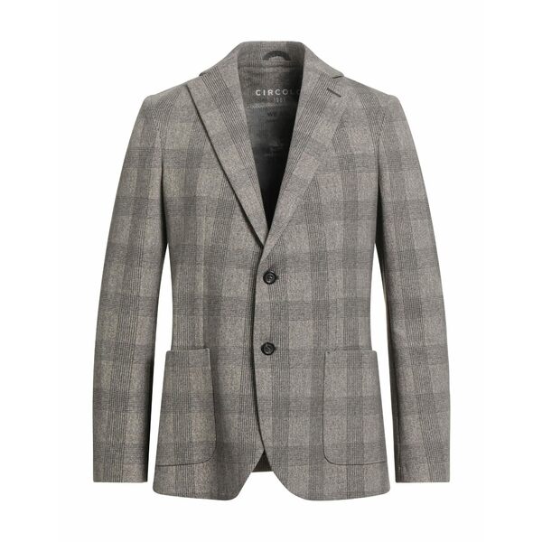 【送料無料】 チルコロ1901 メンズ ジャケット＆ブルゾン アウター Blazers Grey