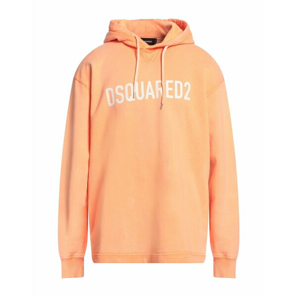 【送料無料】 ディースクエアード メンズ パーカー・スウェットシャツ アウター Sweatshirts Orange