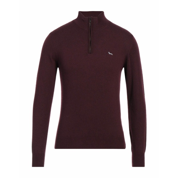 【送料無料】 ハーモント & ブレイン メンズ ニット&セーター アウター Turtlenecks Red