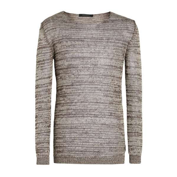 【送料無料】 メッサジェリエ メンズ ニット&セーター アウター Sweaters Brown