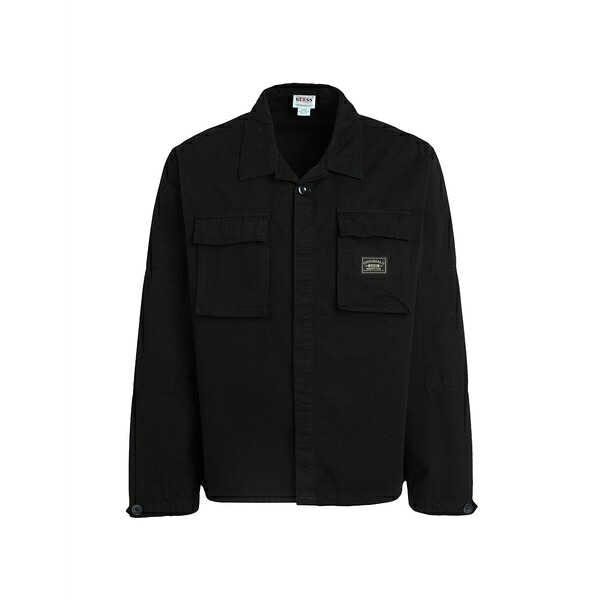 【送料無料】 ゲス メンズ シャツ トップス Shirts Black