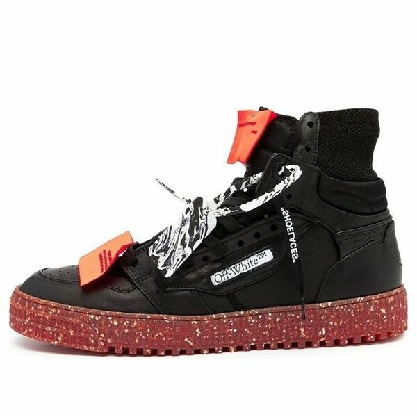 Off-White 象牙色 メンズ スニーカー  【Off-White Off-Court 3.0 High \u0027Black Orange\u0027 OMIA065F21LEA0011009】  大きさ US_11(29.0糎)