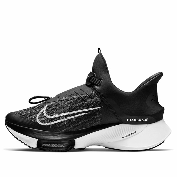 Nike ナイキ メンズ スニーカー 【Nike Air Zoom Tempo NEXT% Flyease 'Black White' CV1889-005】 サイズ US_10.5(28.5cm)｜asty