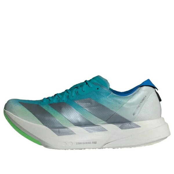adidas アディダス メンズ スニーカー  【adidas Adizero Adios Pro 4 \u0027Aqua Iron Metallic\u0027 JS2579】  大きさ US_12.5(30.5糎)