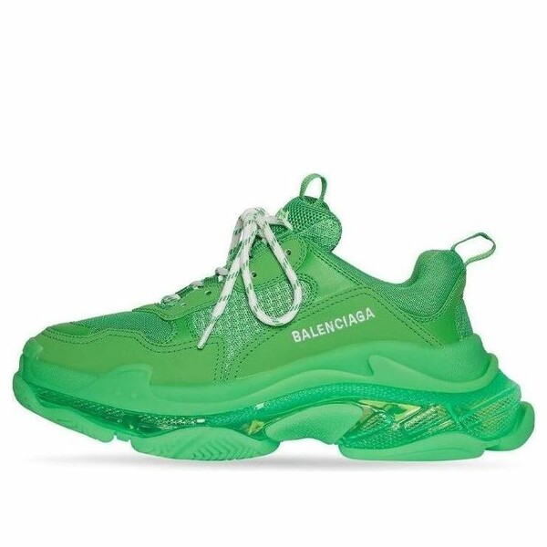 Balenciaga バレンシアガ メンズ スニーカー  【Balenciaga Triple S Sneaker Clear Sole Green 541624W2GA13510】  サイズ US_7(25.0cm)