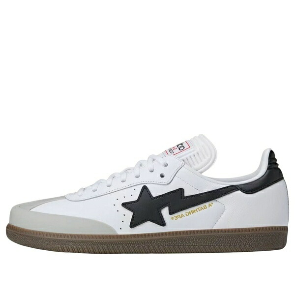 adidas アディダス メンズ スニーカー  【adidas x BAPE Samba \u0027Footwear White\u0027 JR9245】  大きさ US_12.5(30.5糎)