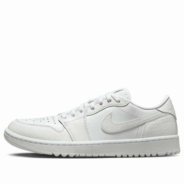 Jordan ジョーダン メンズ スニーカー  【Air Jordan 1 Low OG Golf \u0027White Croc\u0027 DD9315-110】  大きさ US_12.5(30.5糎)