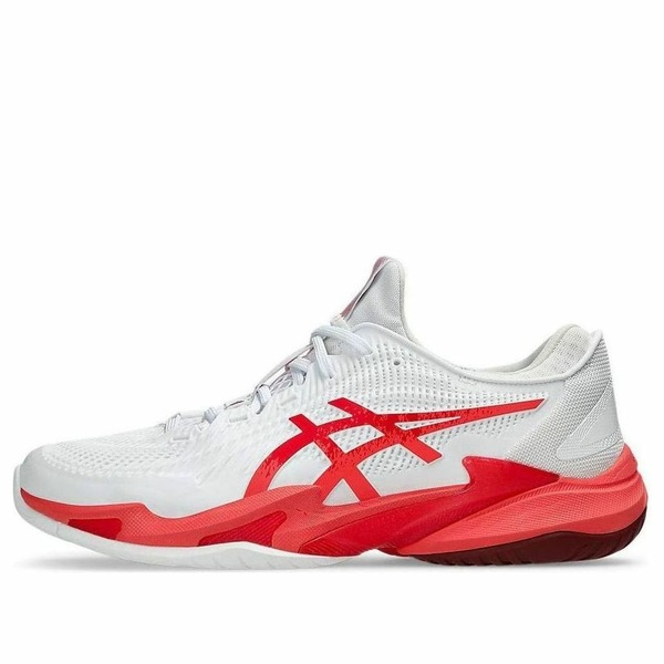 ASICS アシックス メンズ スニーカー  【ASICS Court FF 3 Novak \u0027White Electric Red\u0027 1041A522-966】  大いさ US_11(29.0糎)