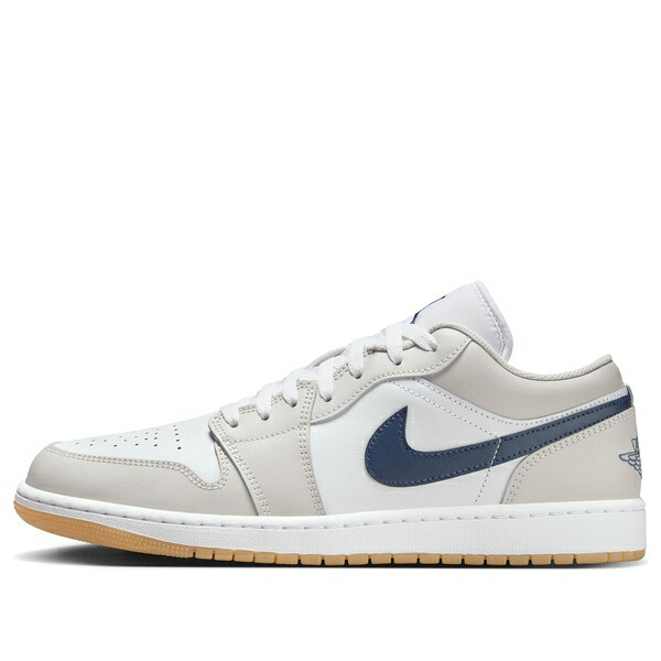 Jordan ジョーダン メンズ スニーカー 【Air Jordan 1 Low 'Midnight Navy Neutral Grey' 553558-146】 サイズ US_M_16｜asty 73,590円