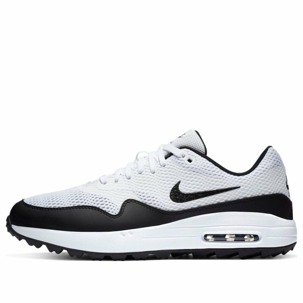 Nike ナイキ メンズ スニーカー 【Nike Air Max 1 Golf 'White Black' CI7576-100】 サイズ US_9.5(27.5cm)|asty