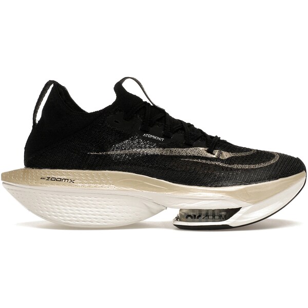 Nike ナイキ レディース スニーカー 【Nike Air Zoom Alphafly Next% 2 Black Metallic Gold Grain (Women's)】 サイズ US_7(24.0cm) Black/Sail/Metallic Gold Grain｜asty